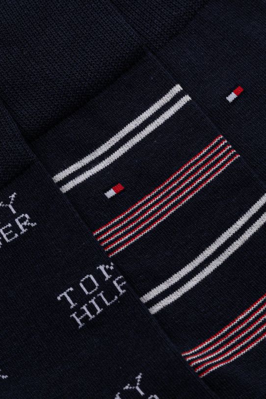 Одяг Шкарпетки Tommy Hilfiger 3-pack 701229783 темно-синій