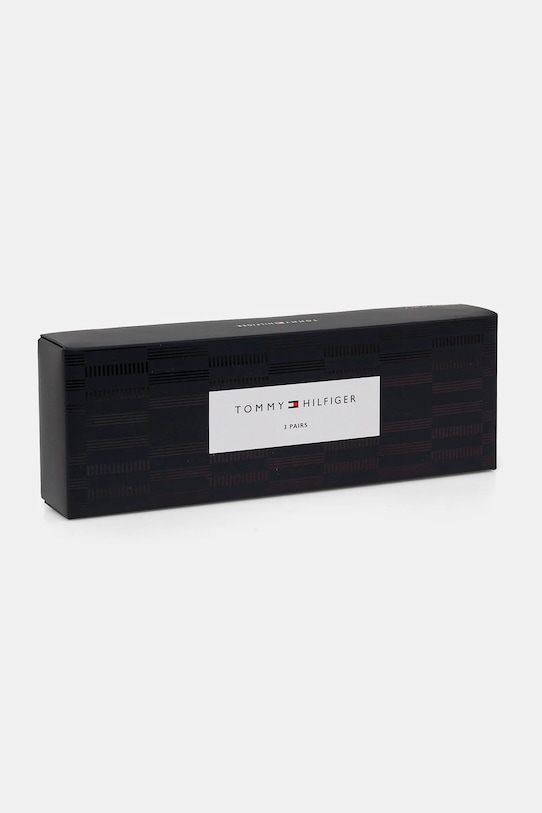 Ponožky Tommy Hilfiger 3-pak tmavomodrá 701229783
