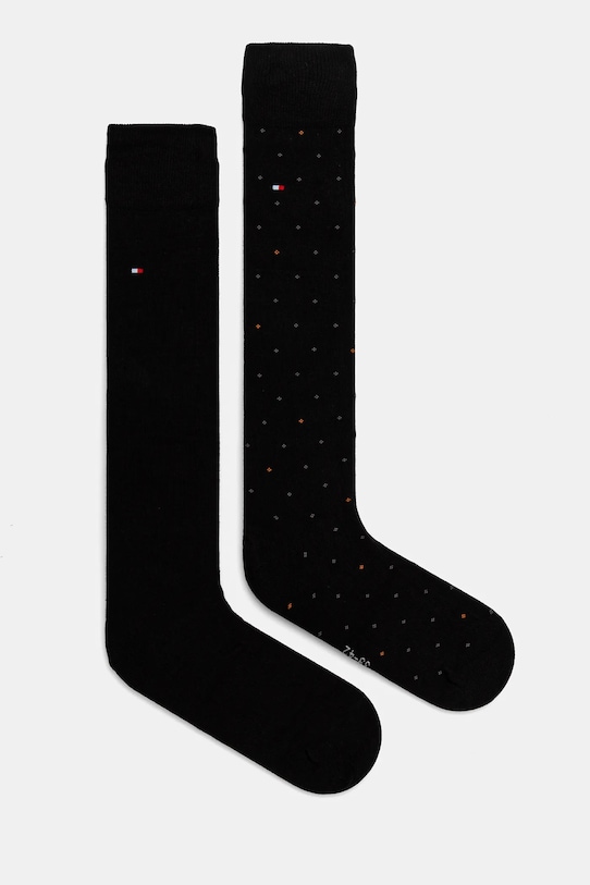 Шкарпетки Tommy Hilfiger 4-pack довгі шкарпетки чорний 701229784