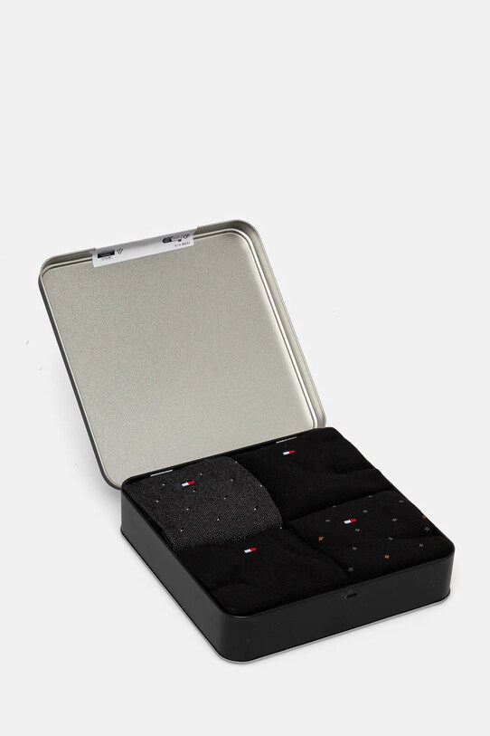 Шкарпетки Tommy Hilfiger 4-pack чорний 701229784