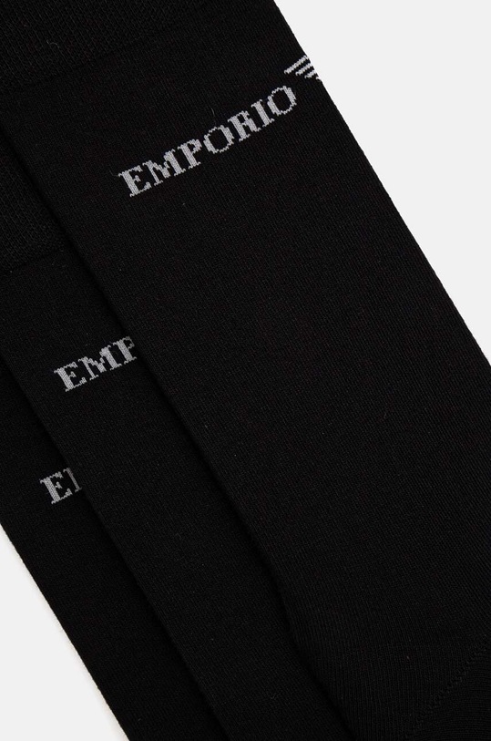 Emporio Armani Underwear skarpetki 3-pack 302402.4F254 czarny AW24