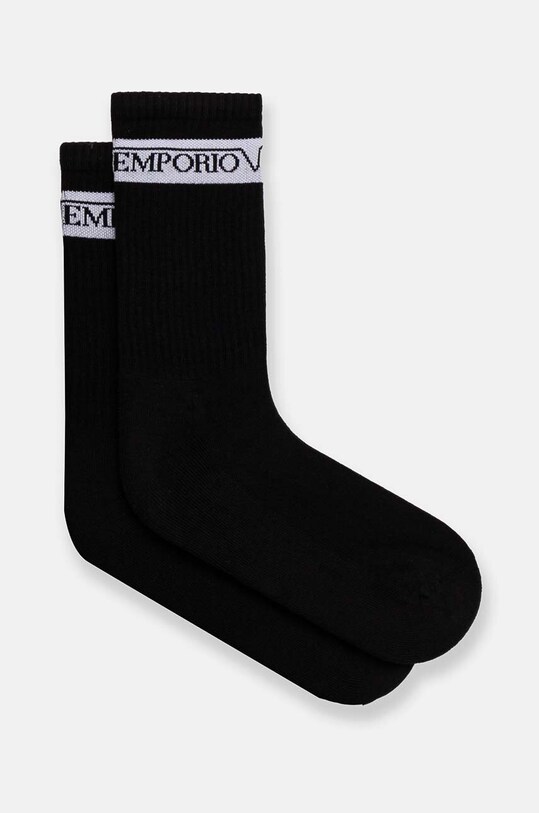 Emporio Armani Underwear skarpetki 2-pack skarpetki długie czarny 303122.4F328