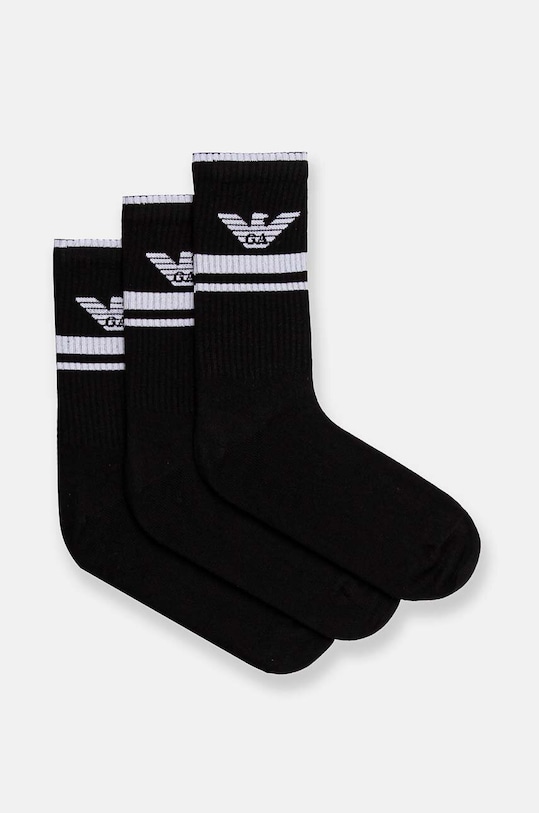 Emporio Armani Underwear skarpetki 3-pack skarpetki długie czarny 303133.4F301