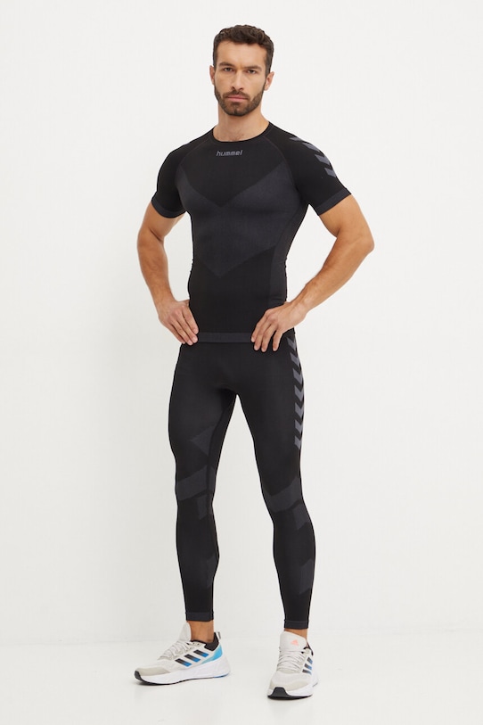 Tréninkové legíny Hummel 202640 černá AW24