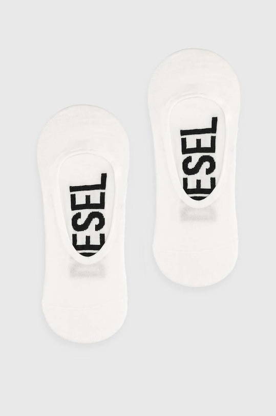 Носки Diesel SKM-HIDEPAT-TWOPACK SOCKS 2PACK 2 шт короткие носки белый 00S0MG.0IQAS
