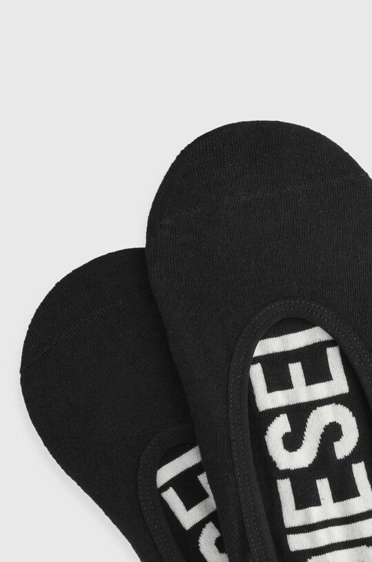 Носки Diesel SKM-HIDEPAT-TWOPACK SOCKS 2PACK 2 шт 00S0MG.0IQAS чёрный AW24