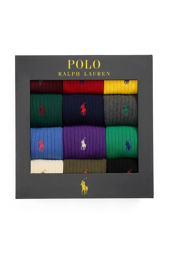 Ponožky Polo Ralph Lauren 12-pack dlouhé ponožky vícebarevná 449958849