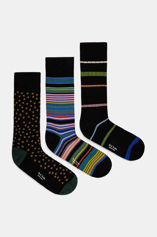Paul Smith socks 3-pack ankle socks multicolor M1A.SOCK.N3PBLA