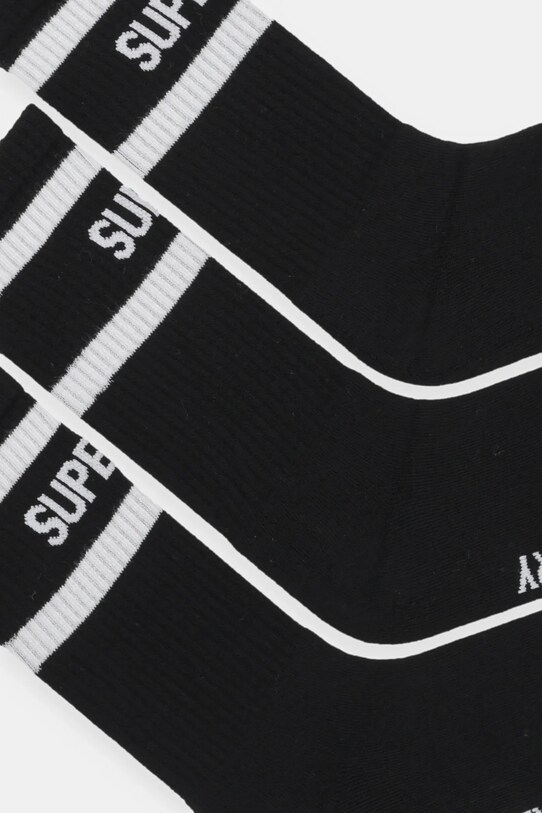 Шкарпетки Superdry 3-pack M3110462A.CUJ чорний AW24