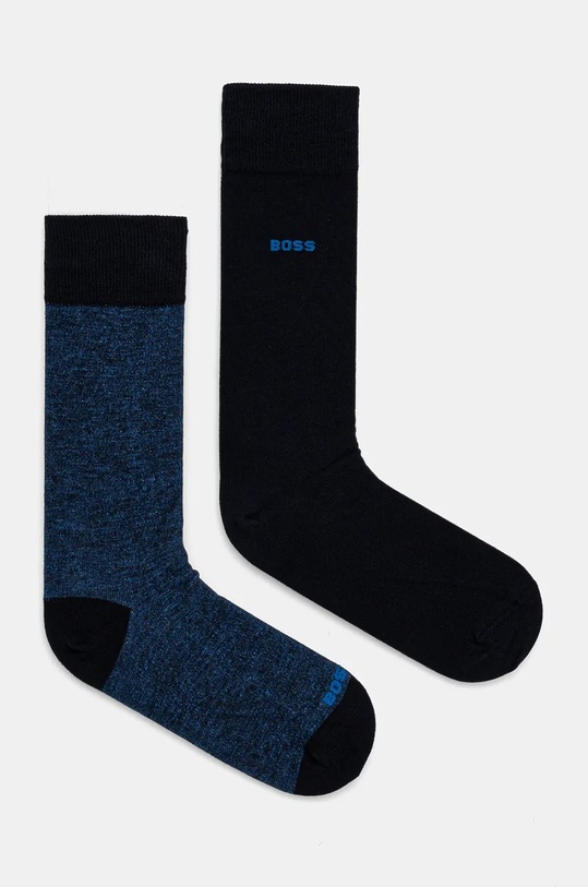 BOSS sosete 2-pack sosete lungi bleumarin 50518531