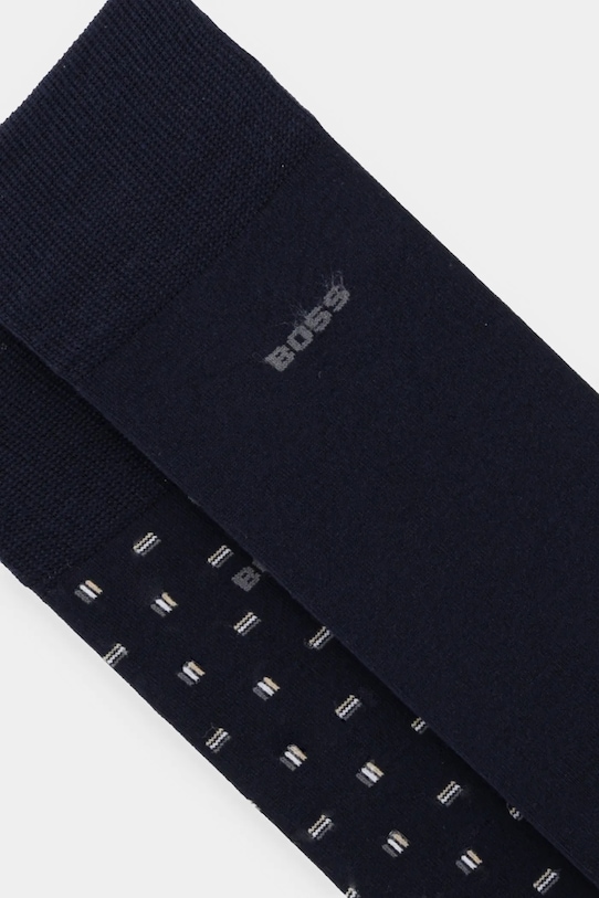 BOSS skarpetki 2-pack 50524282 granatowy SS26