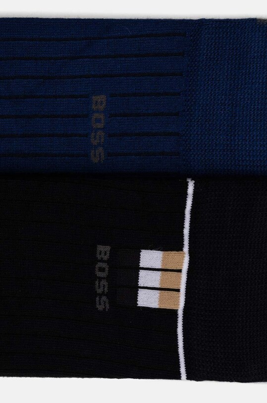 Шкарпетки BOSS 2-pack 50524311 темно-синій AW24