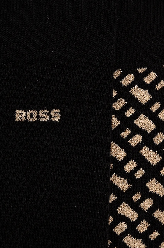 Ponožky BOSS 2-pack 50524316 černá AW24
