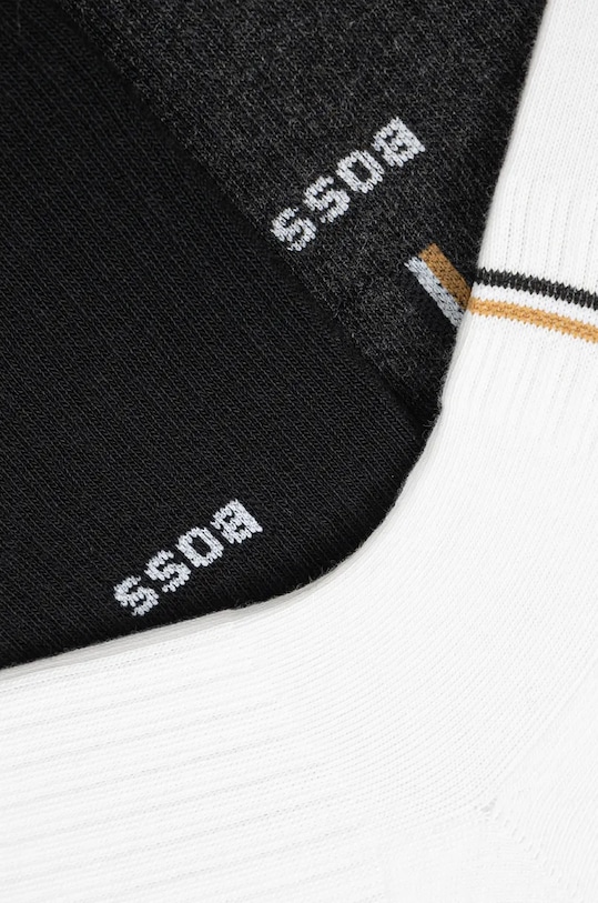 Čarape BOSS 3-pack 50524324 crna AW24