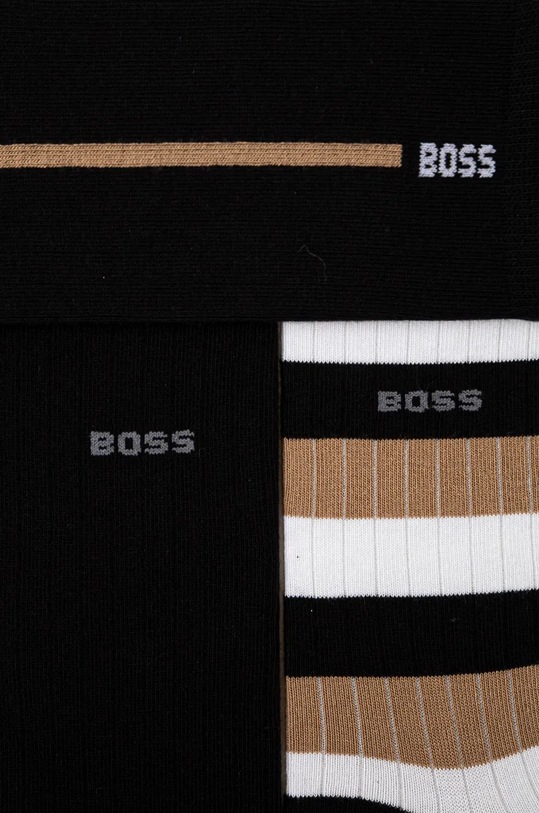 BOSS sosete 3-pack 50524371 negru NC24
