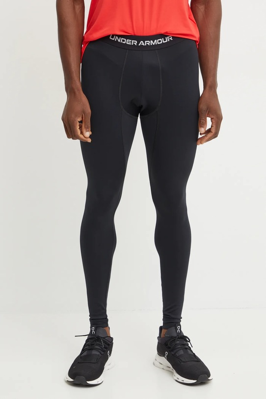 Under Armour leggings da allenamento ColdGear Elite maglia nero 1386946