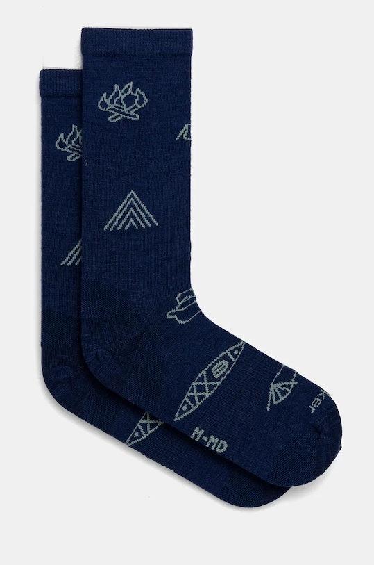 Ponožky Icebreaker Ultralight Crew Camp Essentials modrá IB0A574E06Z1