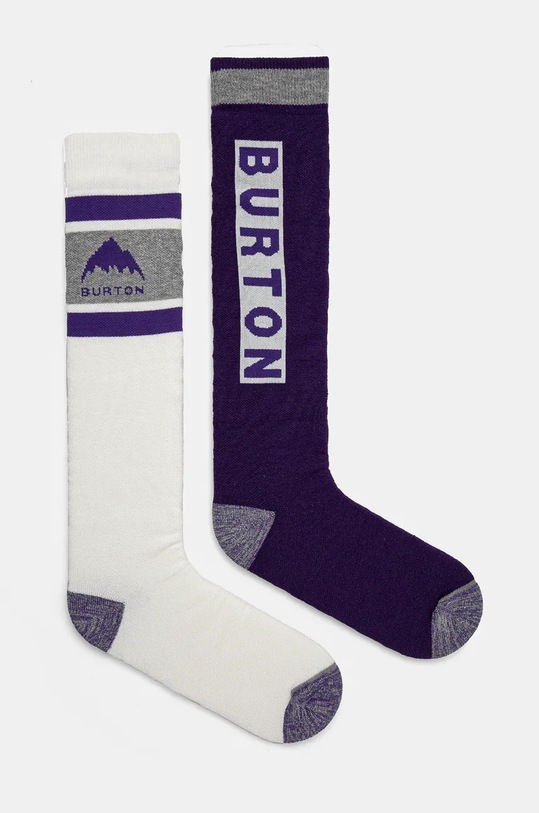 Ponožky Burton Weekend Midweight 2-pack fialová 149261