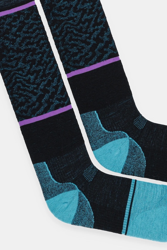 Smartwool skarpety snowboardowe Snowboard Retro Line Over The Calf SW002489 czarny AW24