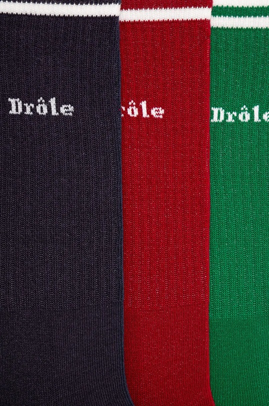 Drôle de Monsieur skarpetki La Chaussette DrUle 3-pack E.SK100.CO024.MC multicolor AW24