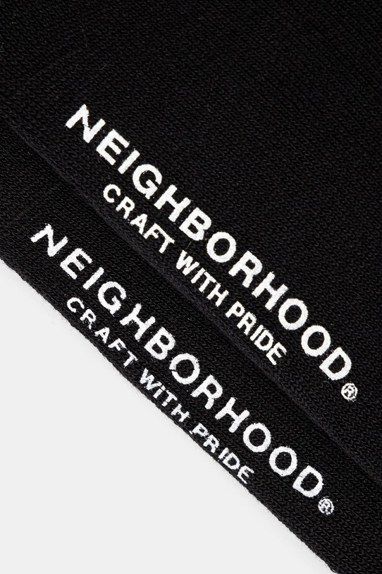 Ponožky NEIGHBORHOOD Nbhd Logo Socks 242WINH.UWM02 čierna AW24