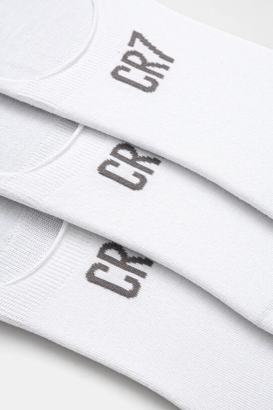 Čarape CR7 Cristiano Ronaldo 3-pack 8193.65.1 bijela AW24