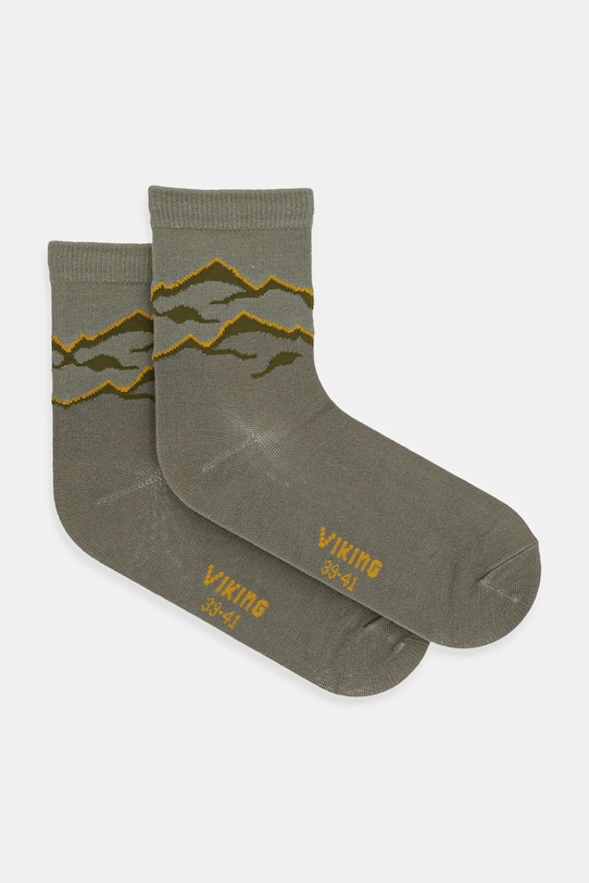 Viking skarpetki Boosocks skarpetki długie zielony 920/25/9014