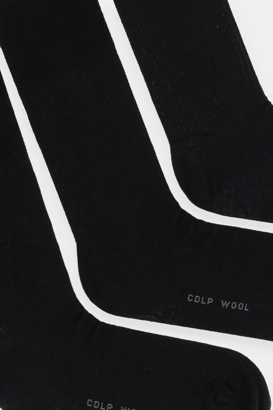 Vunene čarape CDLP 3-pack MSO006112303 crna AW24