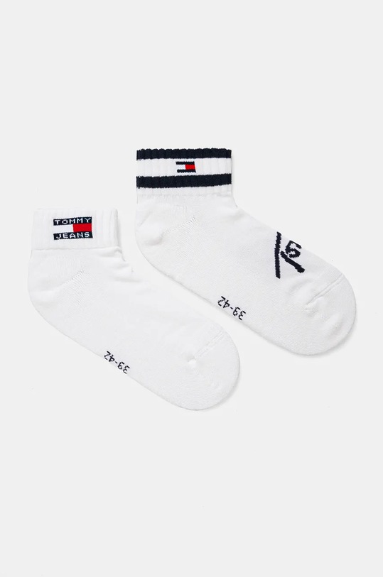 Tommy Jeans skarpetki 2-pack skarpetki długie biały 701229894