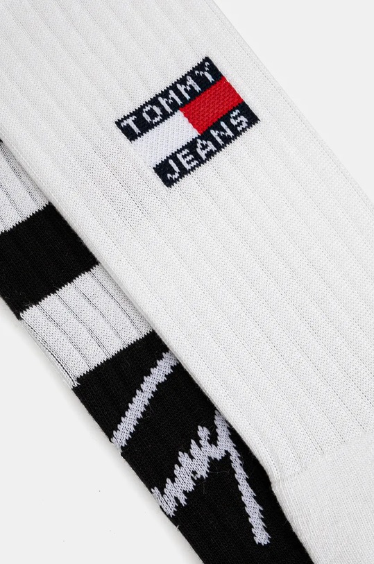 Ponožky Tommy Jeans 2-pack 701230657 černá AW24