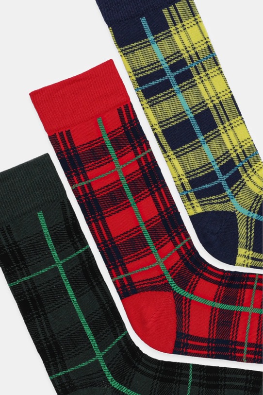 Шкарпетки United Colors of Benetton Giftbox 3-pack 6AO32702U червоний AW24