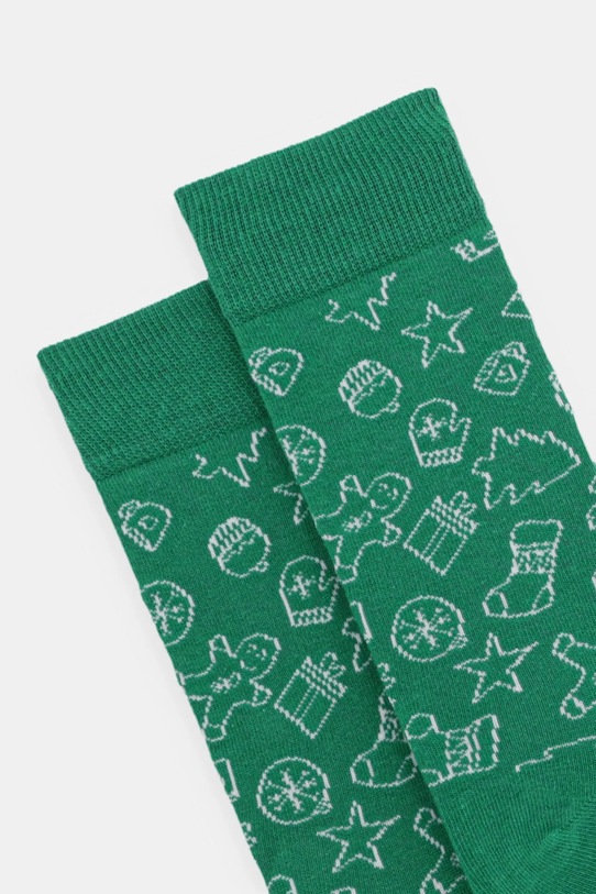 Шкарпетки United Colors of Benetton Giftbox 6AO32702R зелений AW24