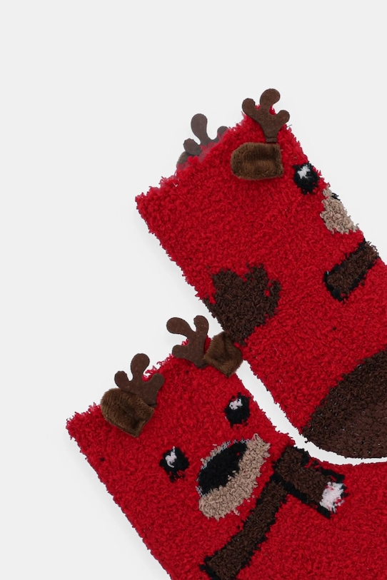 United Colors of Benetton sosete 6G6L17018 rosu AW24