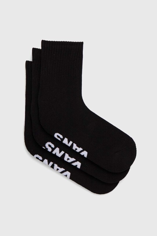 Vans skarpetki 3-pack skarpetki długie czarny VN000FV7BLK1