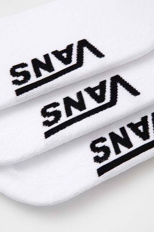 Vans sosete 3-pack VN000FV7WHT1 alb AW24