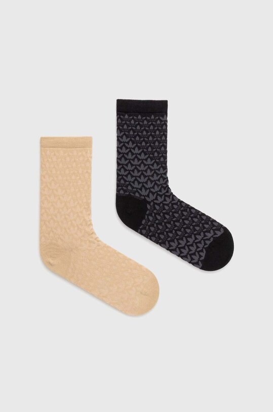 Носки adidas Originals 2 шт длинные носки чёрный IW8611