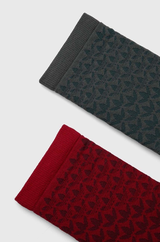 Κάλτσες adidas Originals 2-pack IX7636 κόκκινο AW24