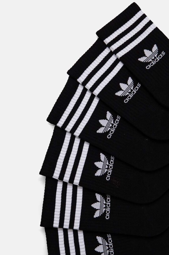 adidas Originals șosete Adicolor 6-pack JE1829 negru AW24