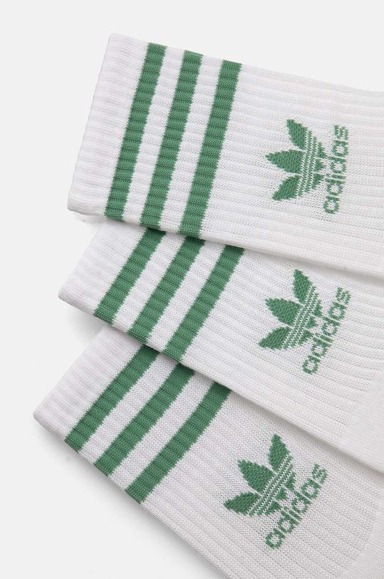 Čarape adidas Originals Adicolor 3-pack JF6356 bijela AW24