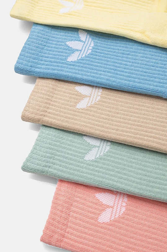 Ponožky adidas Originals Adicolor 6-pak JF6366 viacfarebná AW24