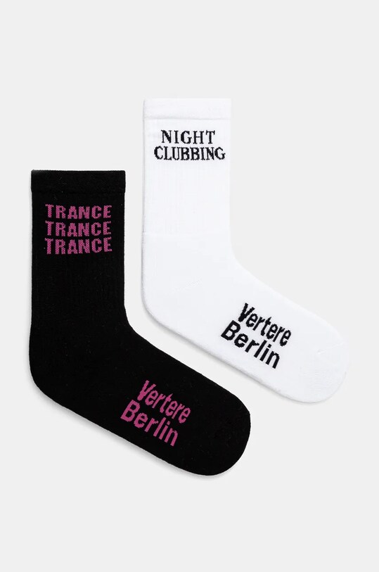 Vertere Berlin sosete 2-pack sosete lungi alb VER.SK.SET05