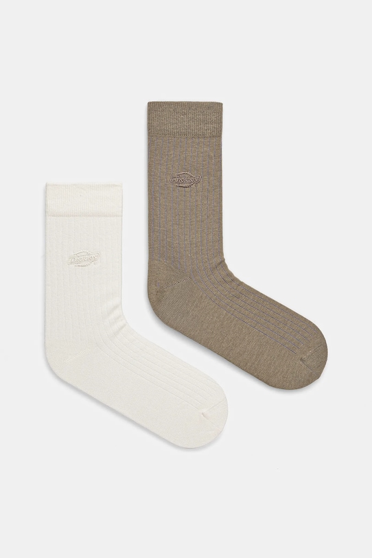 Чорапи Dickies RIB (2 чифта) чорапи бежов DK0A4Z3X