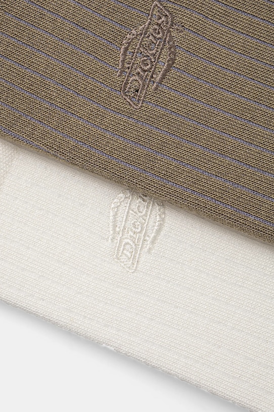 Чорапи Dickies RIB (2 чифта) DK0A4Z3X бежов AW24