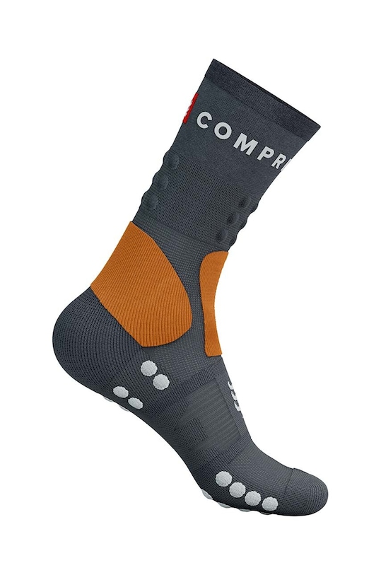 Ponožky Compressport Hiking Socks šedá SCRU201