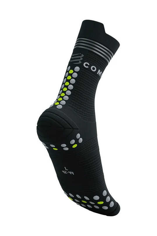Oblečení Ponožky Compressport Pro Racing Socks v4.0 Run High Flash SMCU300 černá