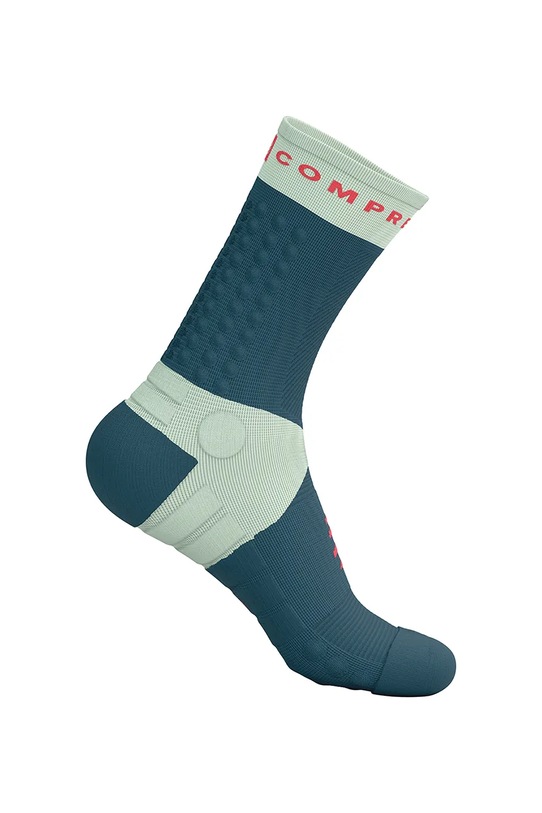 Одежда Носки Compressport Ultra Trail Socks V2.0 SQTU355 бирюзовый