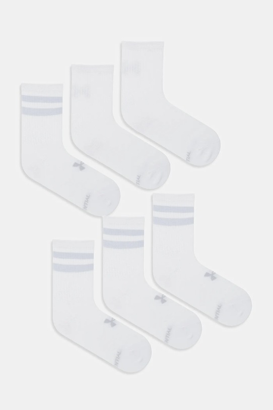 Under Armour skarpetki 6-pack skarpetki długie biały 1387058