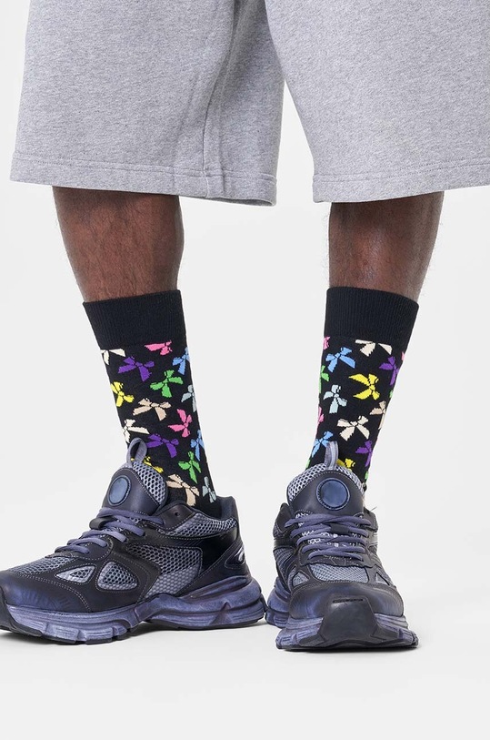 Ponožky Happy Socks Bow Sock P001531 černá AW24