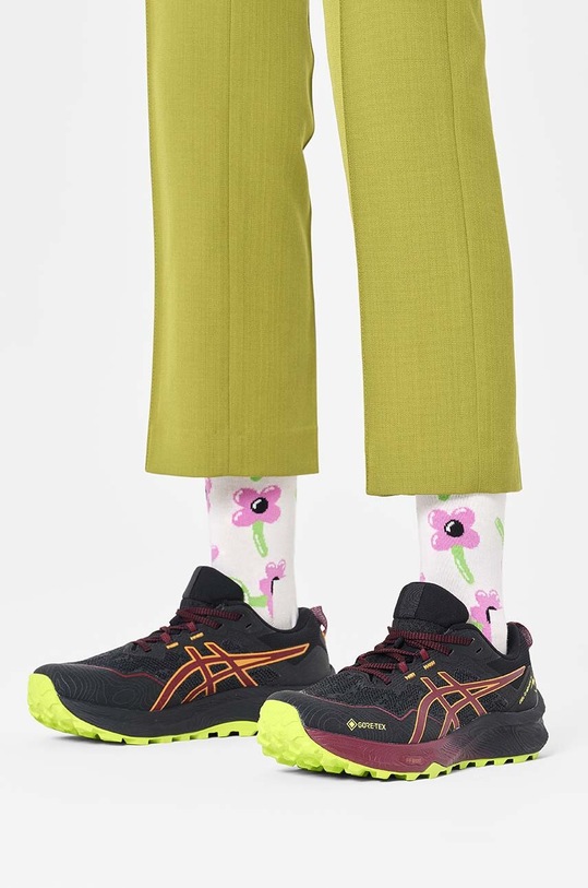 Ponožky Happy Socks Balloon Flower Sock P001555 bílá AW24