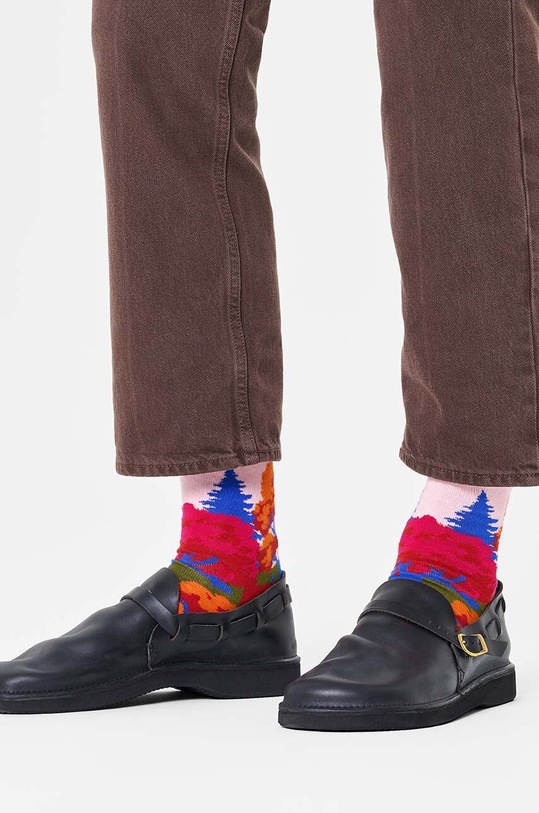 Ponožky Happy Socks Autumn Sock P002236 ružová AW24